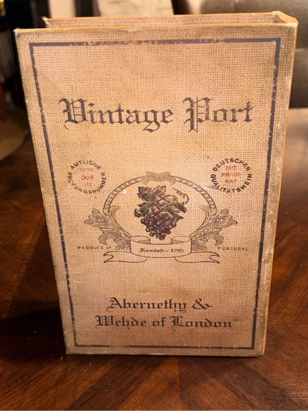 Vintage book style